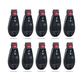 Keyless Entry Car Key Fob Replacement for 2008-2016 Chrysler Town/300, 2009-2012 Volkswagen Routan 433MHZ IYZ-C01C or M3N5WY783X   KR-D4RB -10